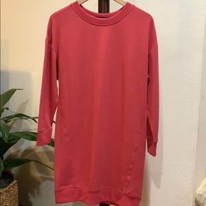 GAP Petite Pink Pullover Dress Sz Sm